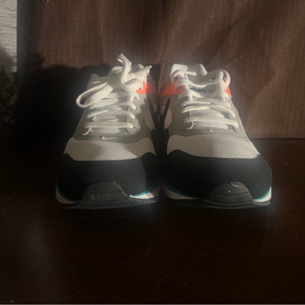 Nike Air Max Sneakers - Black, White, and Teal - Picture 6 of 6